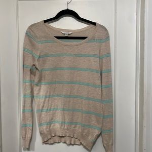 NWT striped crew neck sweater